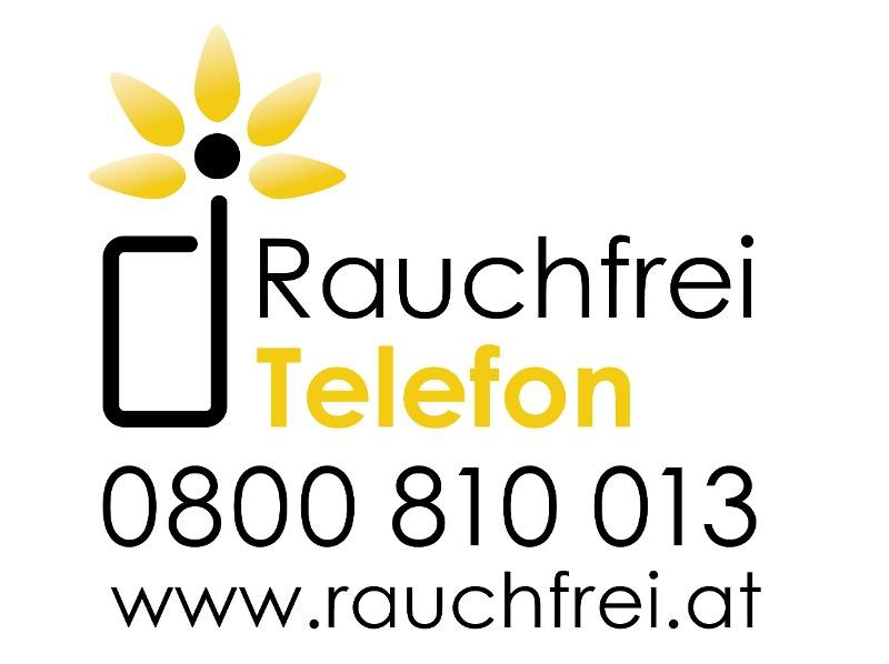 Rauchfreitelefon 0800 810 013 und www.rauchfrei.at