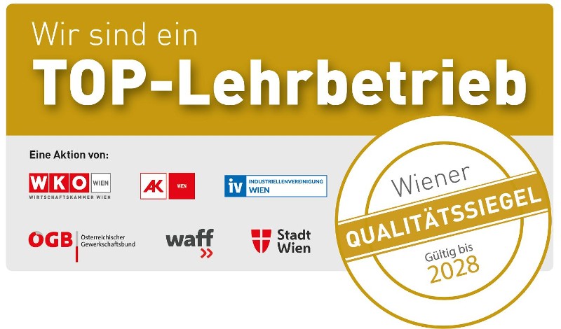 Auszeichung als Top-Lehr- und Ausbildungsbetrieb