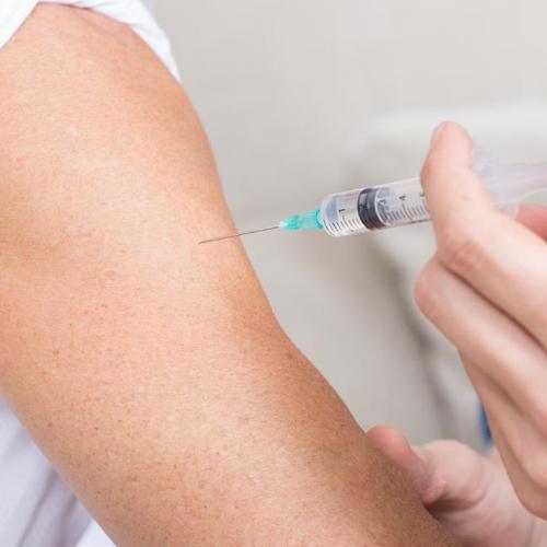 Impfung beim Arzt