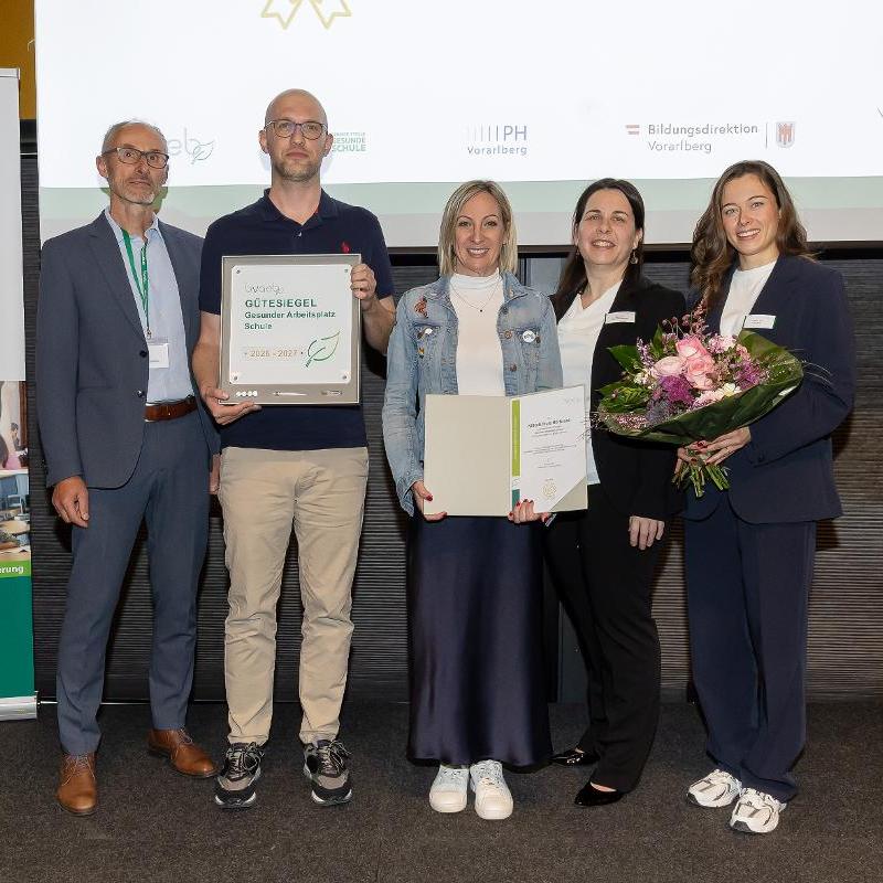 Mehr Informationen zum Thema: Schulen mit Vorbildwirkung: Gütesiegel für nachhaltige Gesundheitsförderung